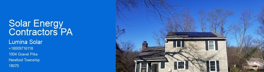 Solar Energy Contractors PA
